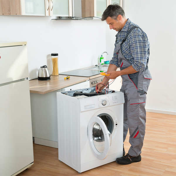 can you walk me through the steps of troubleshooting my washer issue in Catharpin